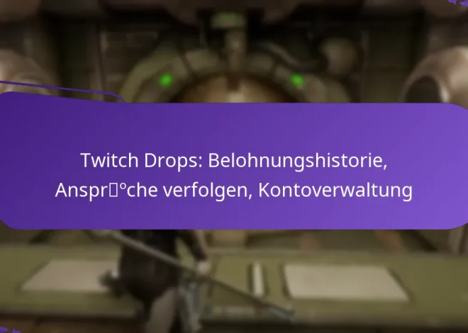Twitch Drops: Belohnungshistorie, Ansprüche verfolgen, Kontoverwaltung