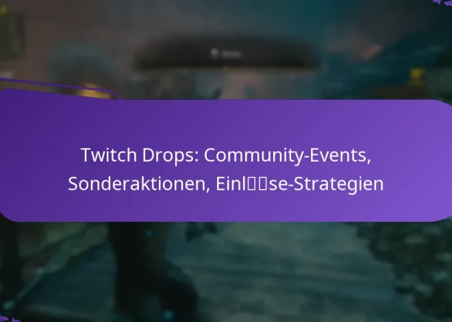 Twitch Drops: Community-Events, Sonderaktionen, Einlöse-Strategien