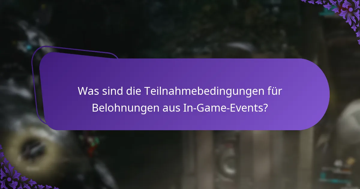 Wie können Spieler ihre Belohnungen aus In-Game-Events beanspruchen?