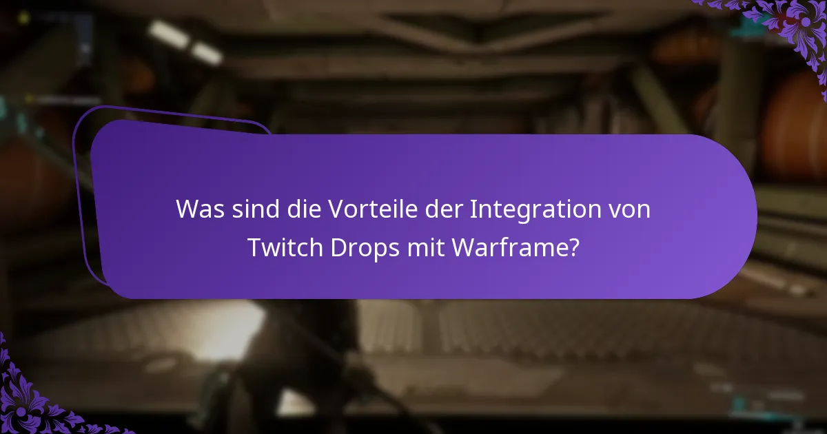 Welche Arten von Belohnungen kann ich durch Twitch Drops in Warframe verdienen?