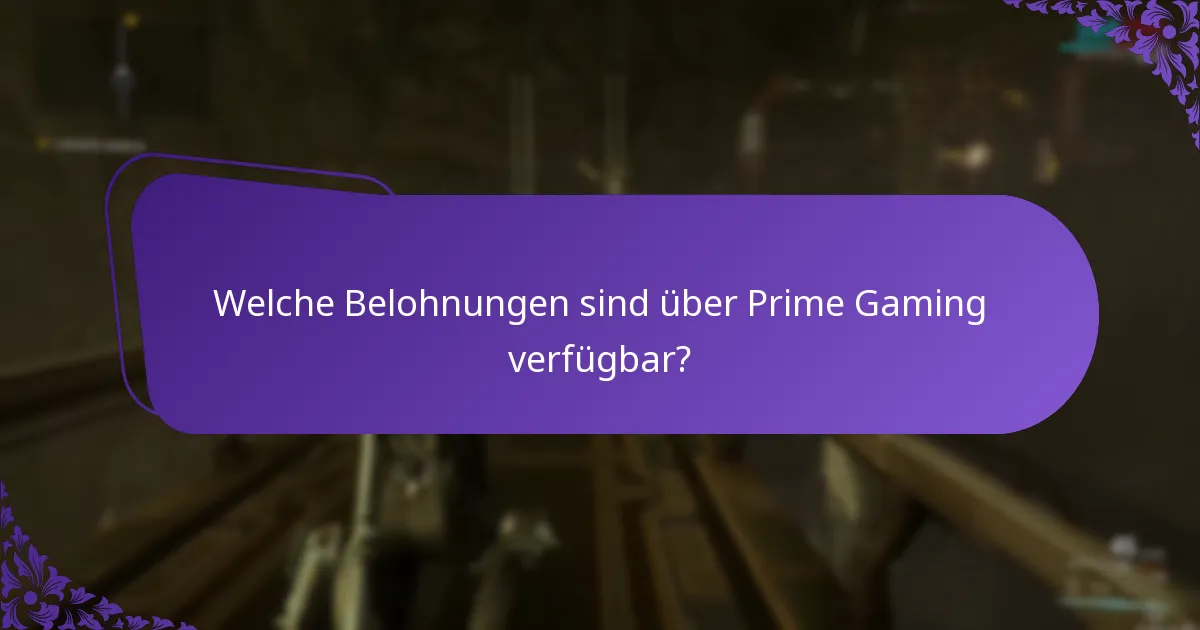 Wie löse ich Belohnungen von Prime Gaming ein?